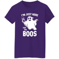 Ghost Im Just Here For The Boos Shirt