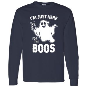 Ghost Im Just Here For The Boos Shirt