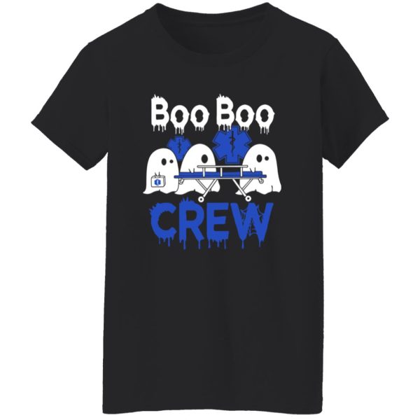 Ghost nurse boo boo crew Shirt