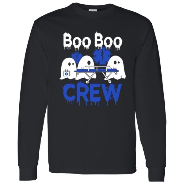 Ghost nurse boo boo crew Shirt