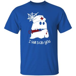 Ghost boo I will stab you Shirt