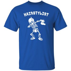 Hairstylist Skeleton dabbing Shirt