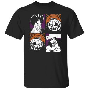 Beautiful Disney Halloween Villains Shirt