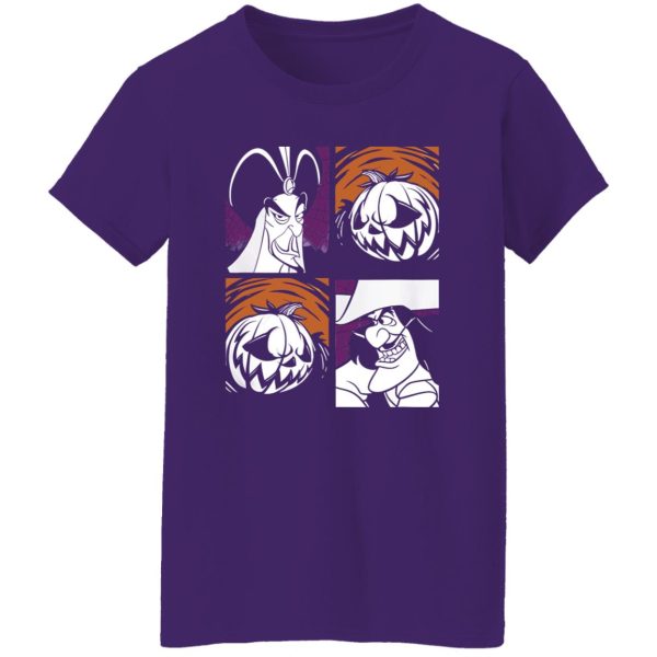 Beautiful Disney Halloween Villains Shirt