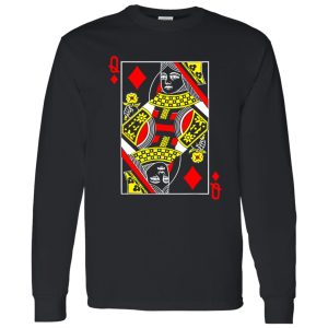 Awesome Queen Of Diamonds Cute Playing Card 2019 Halloween Shirt