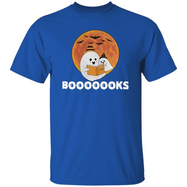 Booooooks Shirt Boo Read Books Halloween Shirt