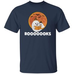 Booooooks Shirt Boo Read Books Halloween Shirt