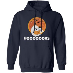 Booooooks Shirt Boo Read Books Halloween Shirt