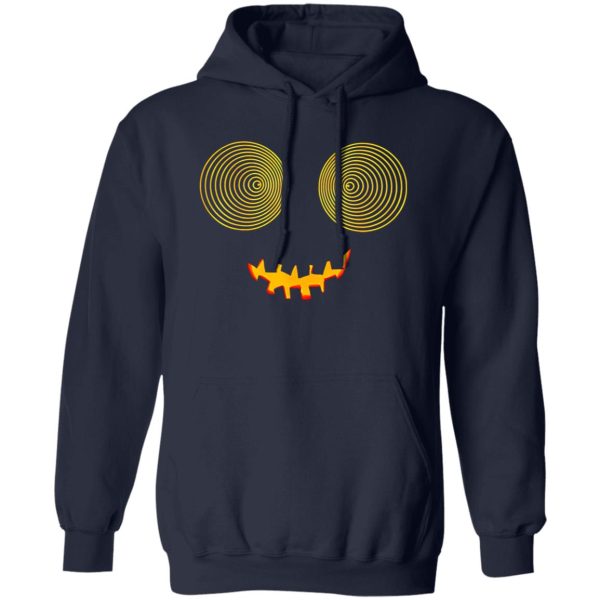 Beautiful Halloween uniquefunnycool pumpkin swirl vortex eyes Shirt