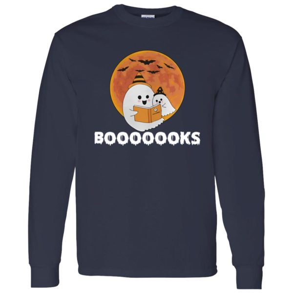 Booooooks Shirt Boo Read Books Halloween Shirt