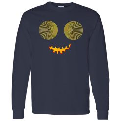 Beautiful Halloween uniquefunnycool pumpkin swirl vortex eyes Shirt