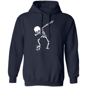 Dabbing Soccer skeleton Shirt