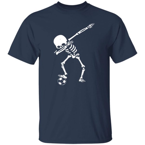 Dabbing Soccer skeleton Shirt