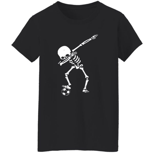 Dabbing Soccer skeleton Shirt