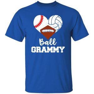 Ball Grammy Baseball Volleyball Football Gift for Grandma Shirt