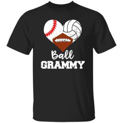 Ball Grammy Baseball Volleyball Football Gift for Grandma Shirt