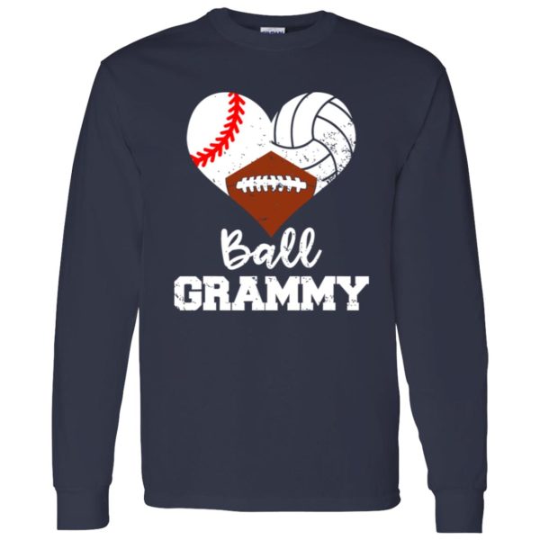 Ball Grammy Baseball Volleyball Football Gift for Grandma Shirt