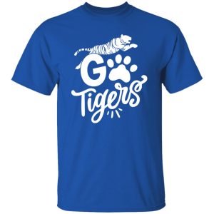 Go Tigers Strong Football Team Shirt