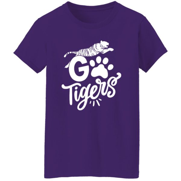 Go Tigers Strong Football Team Shirt