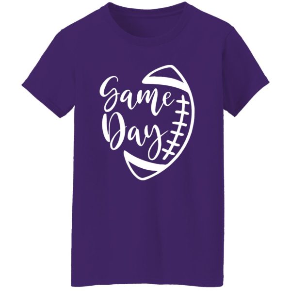 Football Season Shirt, Game Day Football Ball Shirt