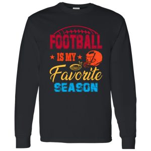 Football Mom Shirt, Football Is My Favorite Season Shirt