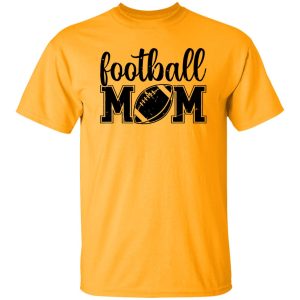 Football Mom Shirt, Football Mom Football Ball Shirt