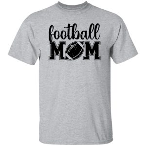 Football Mom Shirt, Football Mom Football Ball Shirt