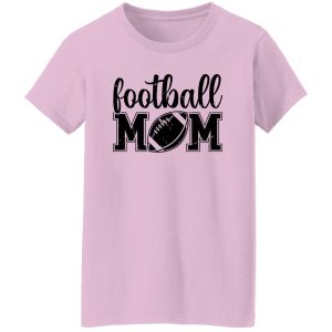 Football Mom Shirt, Football Mom Football Ball Shirt