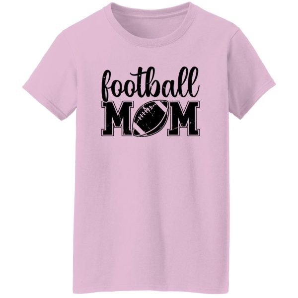 Football Mom Shirt, Football Mom Football Ball Shirt