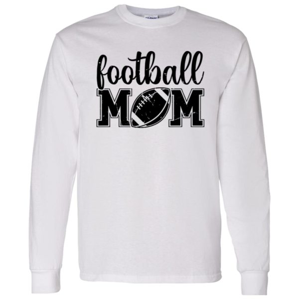 Football Mom Shirt, Football Mom Football Ball Shirt