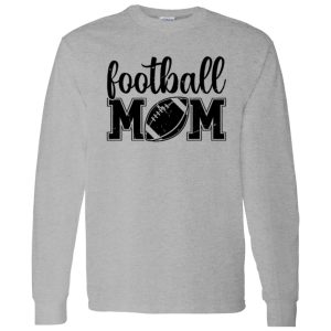 Football Mom Shirt, Football Mom Football Ball Shirt