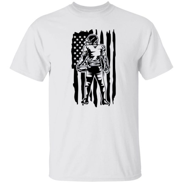 Football Player American Flag for Sports Lover Shirt