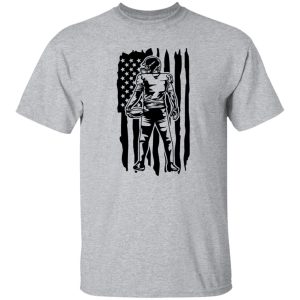 Football Player American Flag for Sports Lover Shirt