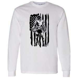 Football Player American Flag for Sports Lover Shirt