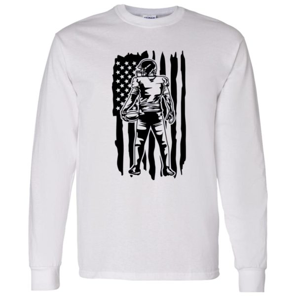 Football Player American Flag for Sports Lover Shirt