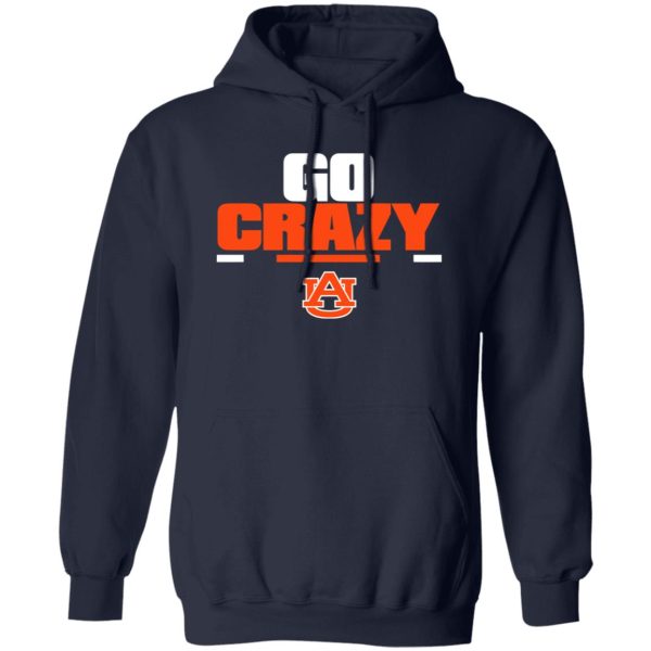 Auburn Tigers Football Shirt, Go Crazy Shirt