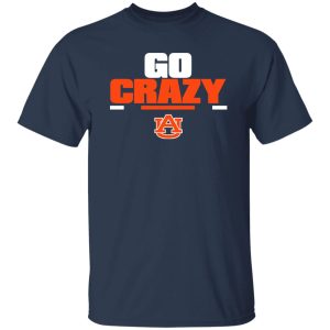 Auburn Tigers Football Shirt, Go Crazy Shirt