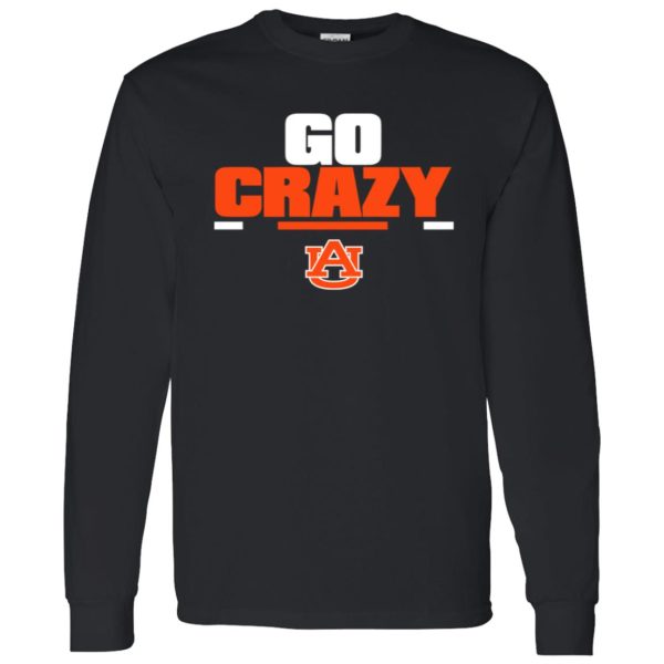 Auburn Tigers Football Shirt, Go Crazy Shirt