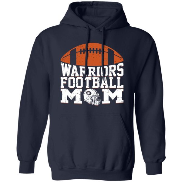 Football Mom Shirt, Warriors Football Mom Shirt