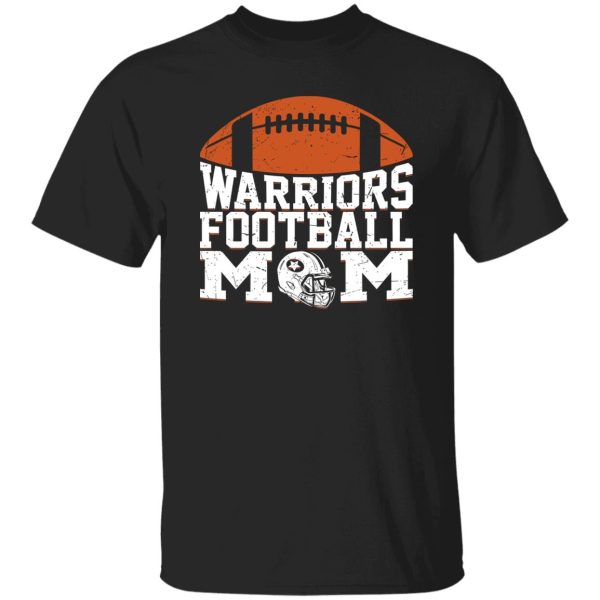 Football Mom Shirt, Warriors Football Mom Shirt