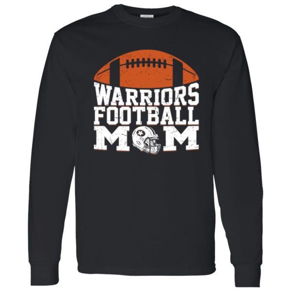 Football Mom Shirt, Warriors Football Mom Shirt