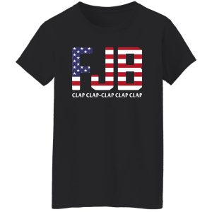 Anti Biden FJB Clap Clap Clap Clap Clap Football Chant Flag Shirt