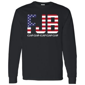 Anti Biden FJB Clap Clap Clap Clap Clap Football Chant Flag Shirt