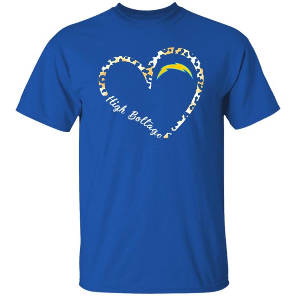 High Boltage Los Angeles Chargers Shirt