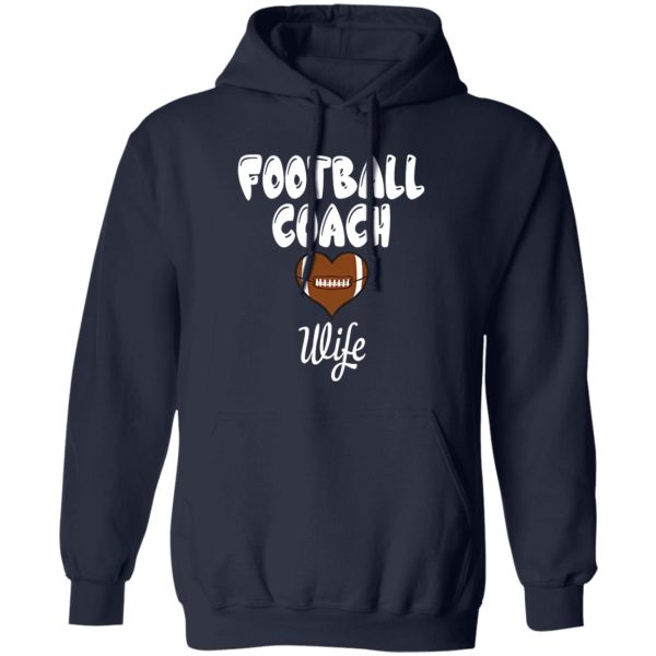 Football Coach Wife Gift for Proud Wife Shirt