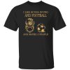 I Like Scuba Diving And Football And Maybe 3 People My Favorite Things Shirt