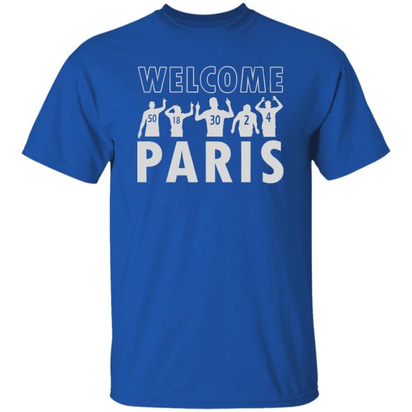 Welcome Paris 50 18 30 2 4 Ici C’est Paris For Football Lover Shirt