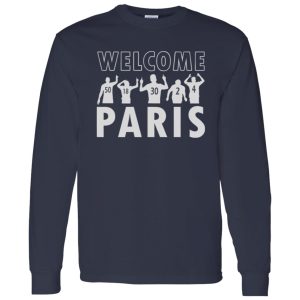 Welcome Paris 50 18 30 2 4 Ici C’est Paris For Football Lover Shirt