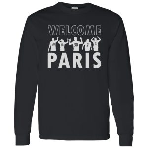 Welcome Paris 50 18 30 2 4 Ici C’est Paris For Football Lover Shirt