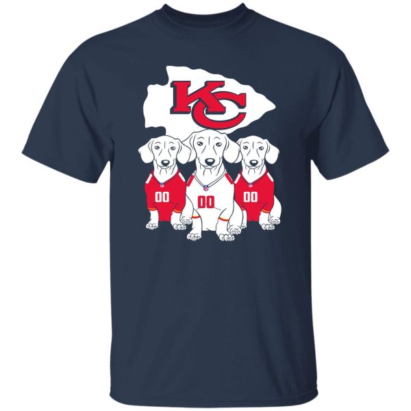 Kansas City Chiefs Dachshund Dogs Shirt